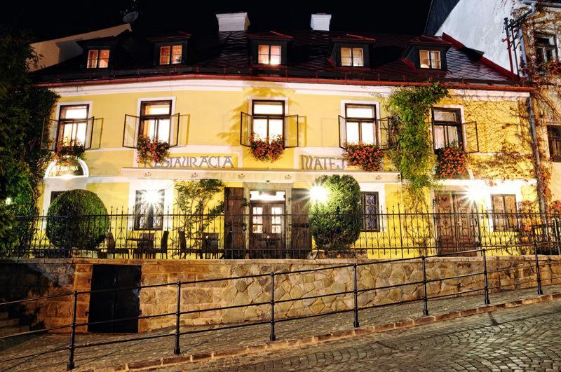 Hotel & Penzion Grand Matej Banská Štiavnica Kültér fotó